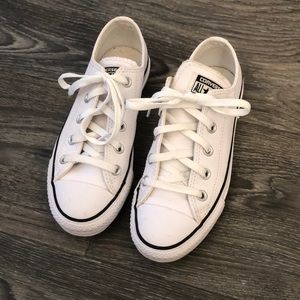 Converse Leather Top Shoes